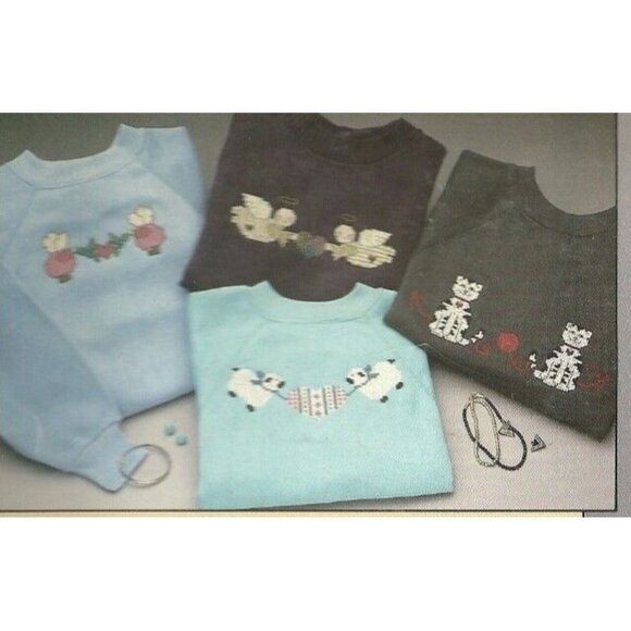 Leisure Arts More Sweaters for Cross Stitchers for Cross Stitch 1986 - Picture 7 of 10